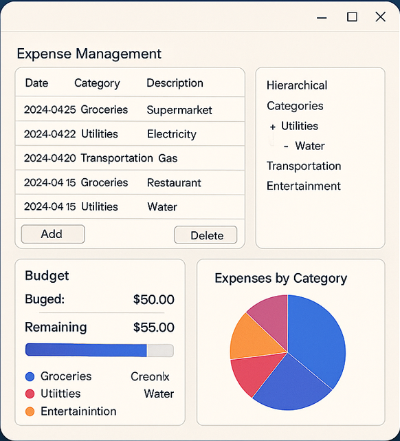 Expense Tracker preview